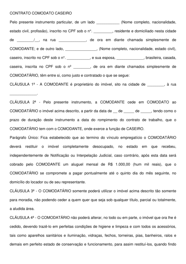 Contrato de Cessão de Promessa de Compra e Venda de Imóvel – Modelo Profissional, Atualizado e Editável em Word