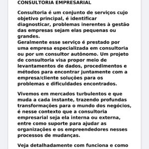 Modelo Profissional de Etapas para Consultoria Empresarial – Word Editável com Diagnóstico, Proposta e Contrato